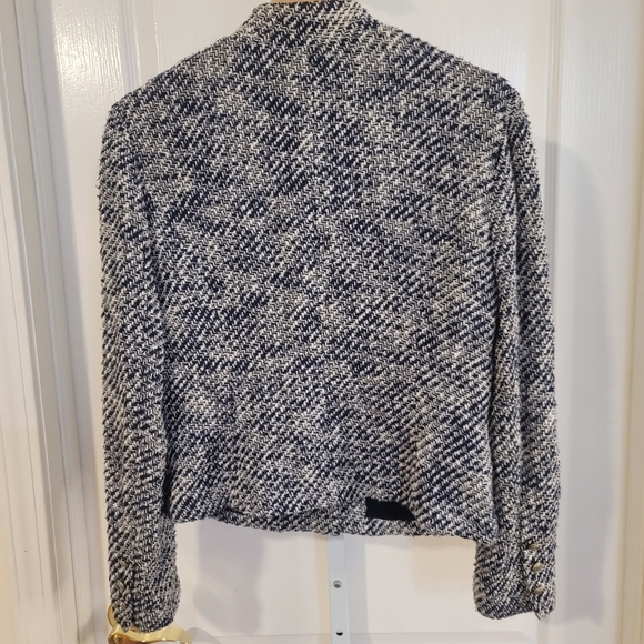 Cache Linen Blended Knit Jacket 6 Small tp medium - Picture 3 of 3